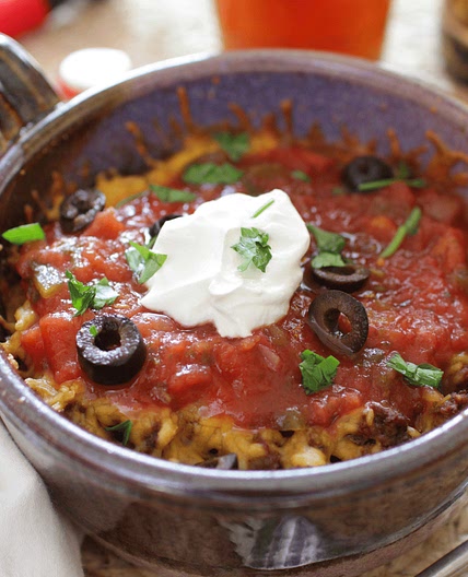 Taco Casserole For One