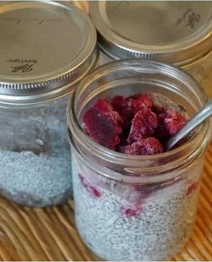 Charming chia pudding
