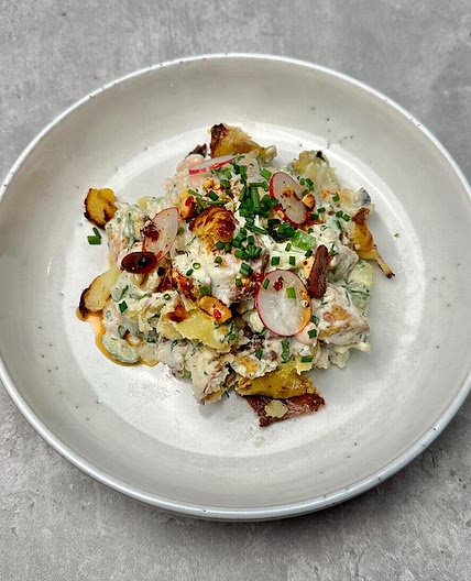 Crispy Potato Salad 🥔🥗