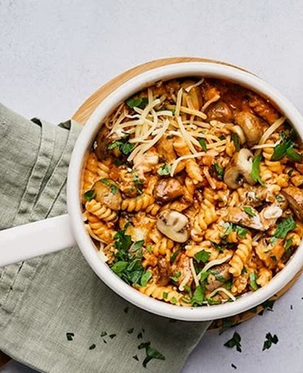 One-Pot-Pasta mit Hackfleisch