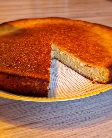 Gâteau au citron et yaourt (sans verre doseur)