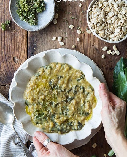 Zuppa fave e biete