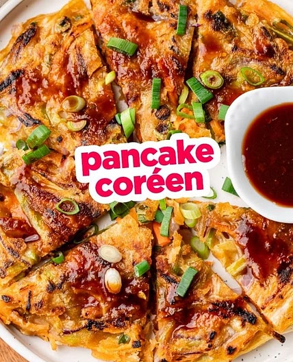 PANCAKES CORÉENS 🥕