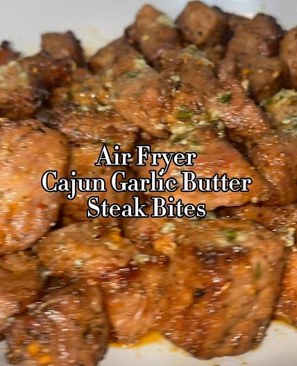 Cajun Garlic Butter Steak Bites