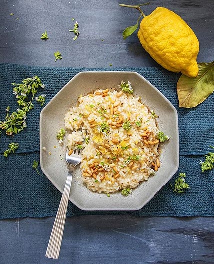Risotto al limone