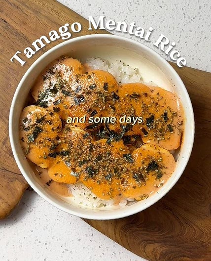 Tamago Mentai Mayo Rice