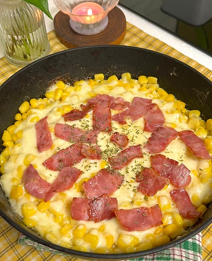 10-MIN BACON CORN CHESE