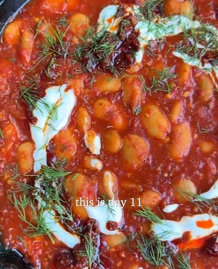 HARISSA BUTTER BEANS