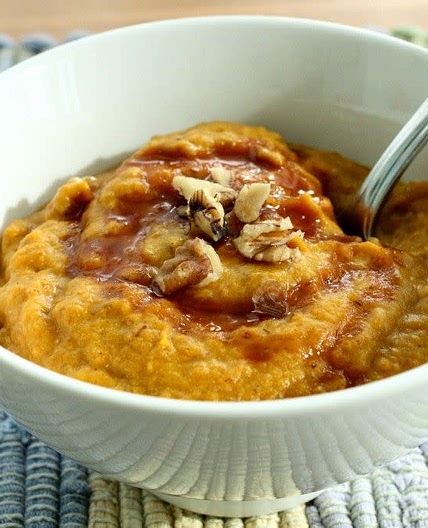Almond And Pumpkin Breakfast Porridge 