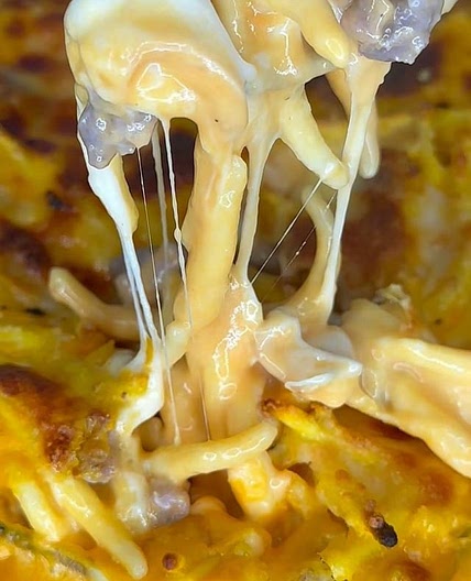 Trofie con besciamella di zucca e scamorza