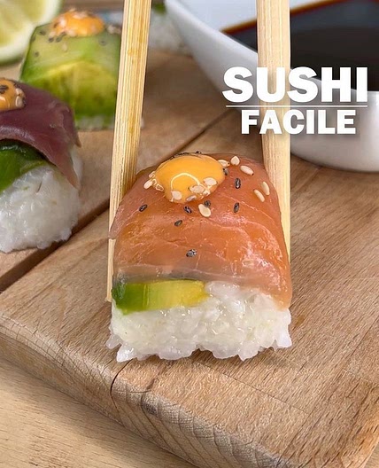 Quadrotti sushi