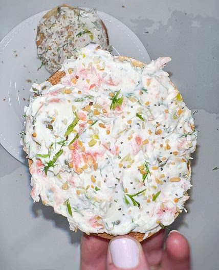 Everything But The Mimosa Cream Cheese 