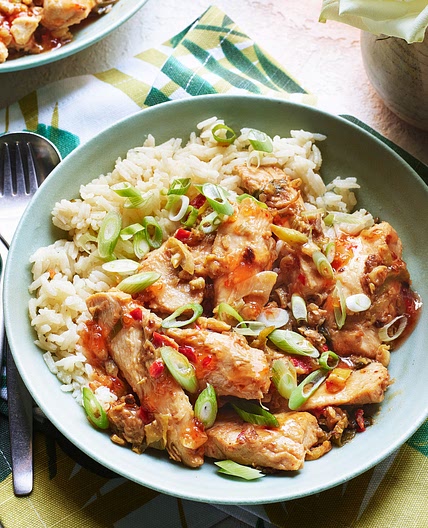 Lemongrass Chicken with Rice