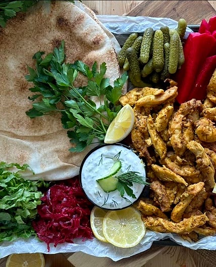 Chicken Shawarma Platter