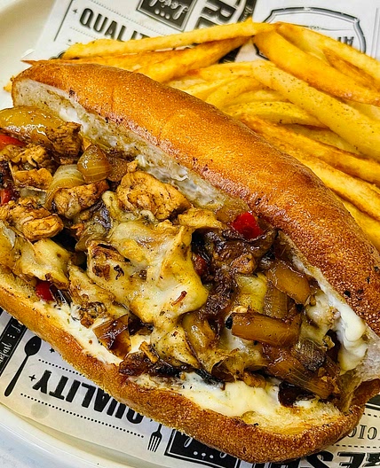 Chicken Cheesesteaks