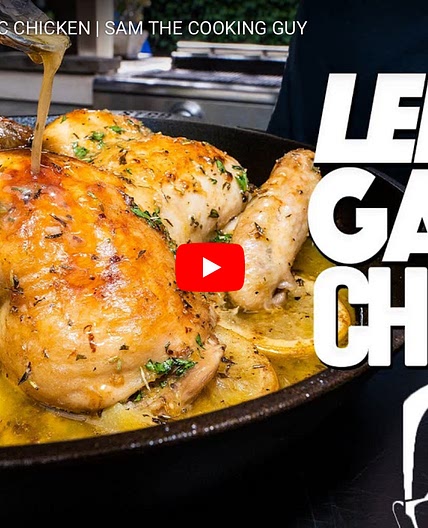 Roasted Lemon Garlic Chicken