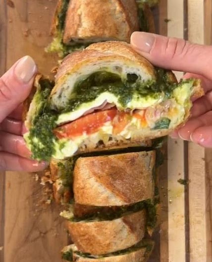 🫒🥘 ITALIAN STUFFED BREAD. 💁‍♀️ Type "Bread" If you Want to Get More