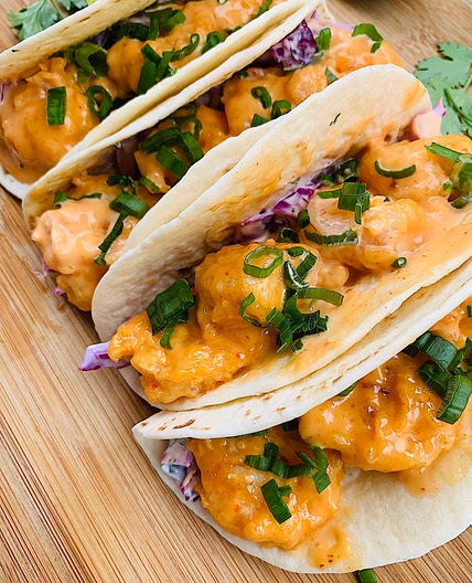 Bang Bang Shrimp Tacos