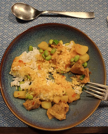 Gesmoord varkensvlees met aardappels (Tu Dou Shao Rou)