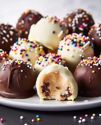 Chocolate Covered Cake Balls
