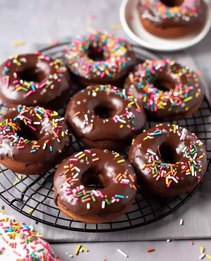 Sprinkle Doughnuts