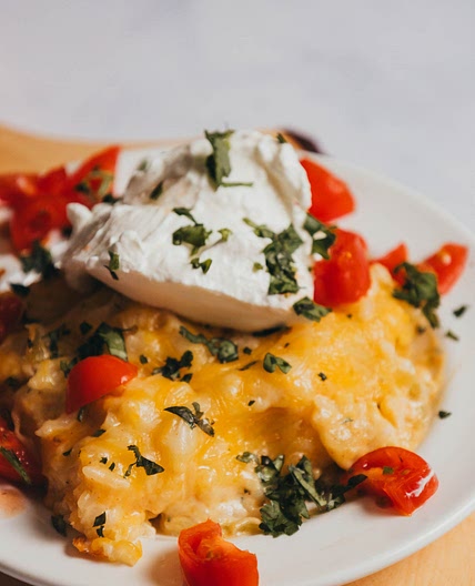 30-minute Mexican chicken casserole