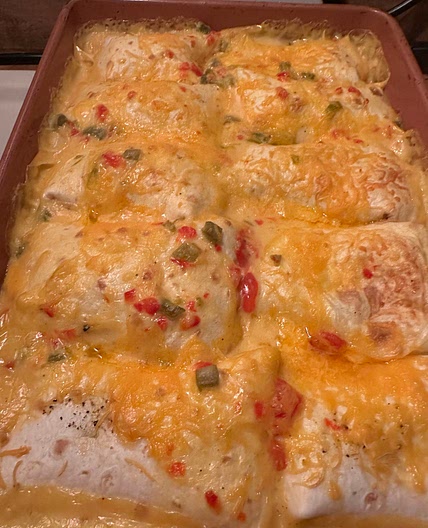Moms Cheese enchiladas