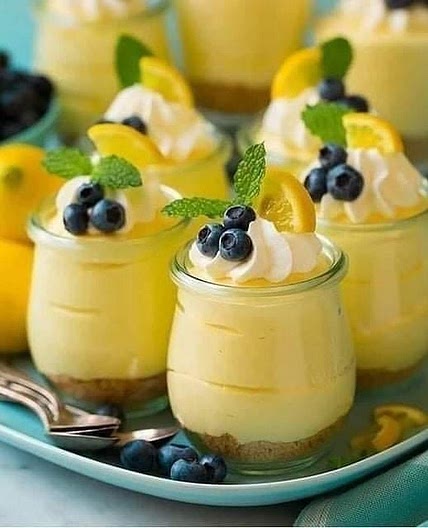 Lemon Cheesecake Mousse 🍋🍋