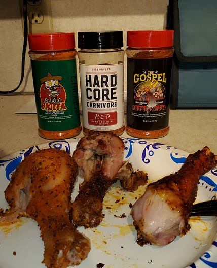 Smoked drumsticks