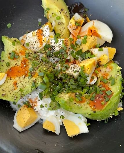 Easy High Protein Snack 🍳🥑