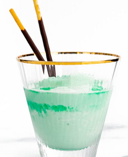 Frozen Grasshopper Drink