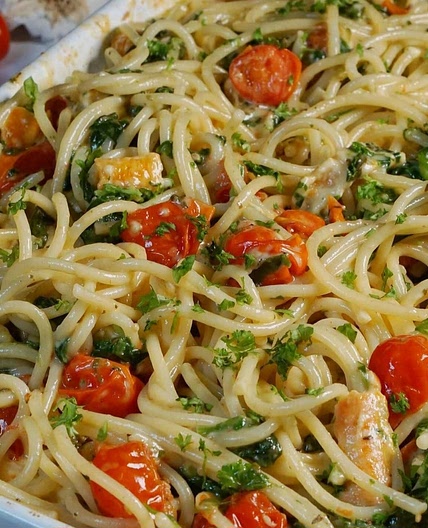 Baked Camembert Pasta