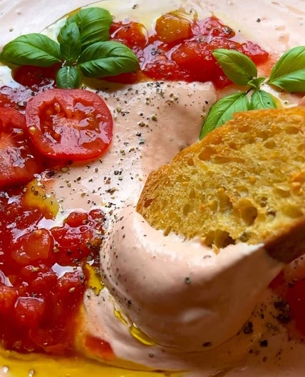 Tomaten Ffrischkäse DIp