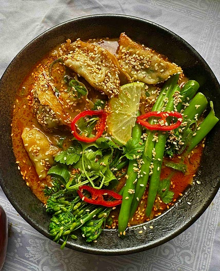 SPICY GYOZA RAMEN