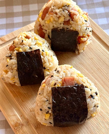 Spam and Egg Onigiri (Rice Ball)
