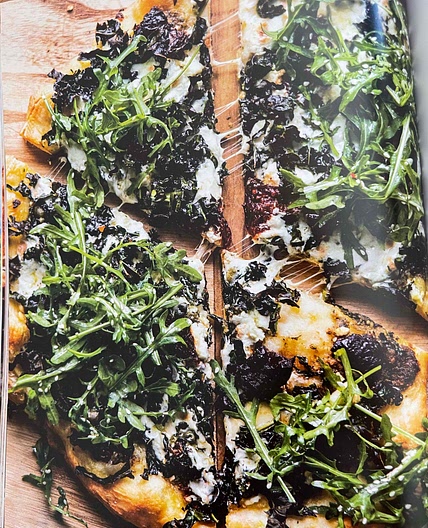 Meanest greenest pizza
