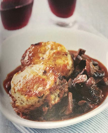 Ben CC’s mushroom cobbler