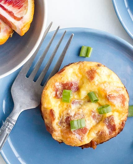 Starbucks Copycat Egg Bites (pepper and onion) 