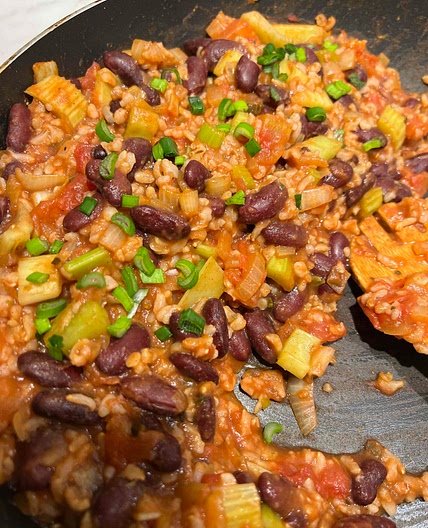 Rice and beans spanish way