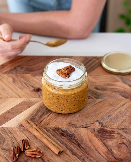 Pumpkin Spice Overnight Oats