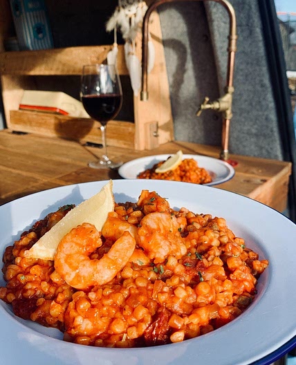 King Prawn & Tomato Fregola