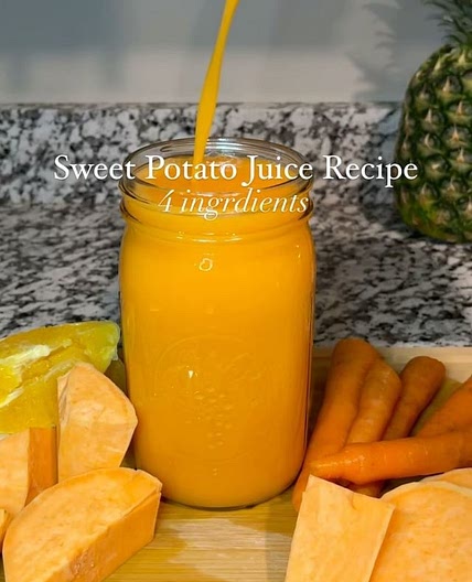 Sweet Potato Juice☺️