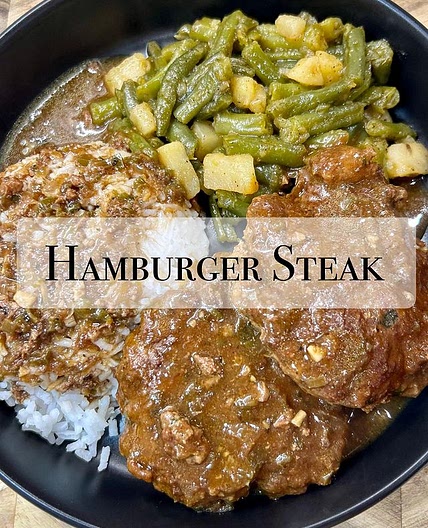 Hamburger Steak with a quick Brown Gravy 📌 