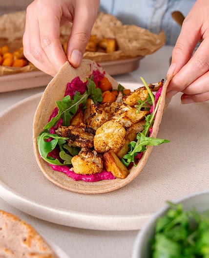2-Ingredient Quinoa-Red Lentil Wraps (Tortillas)