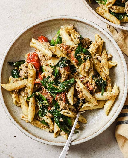 Tuna Pesto Pasta