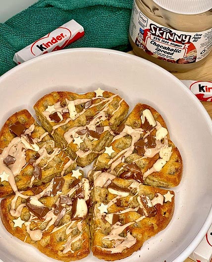 Kinder Baked Waffles