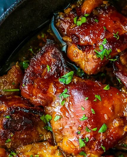 Honey Soy Chicken Thighs