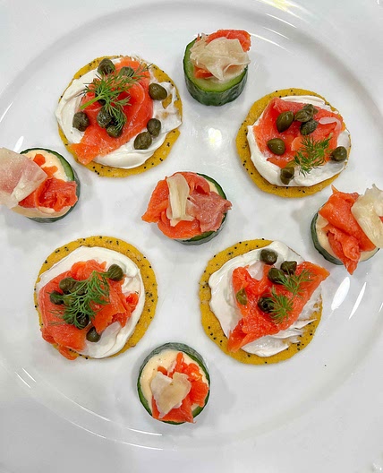 Smoked Salmon Bites 