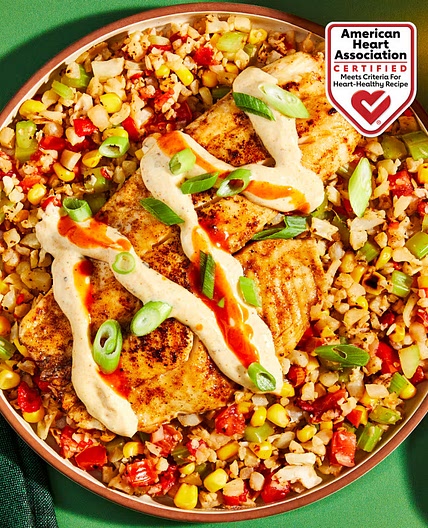 Blackened Tilapia With Dirty “Rice”