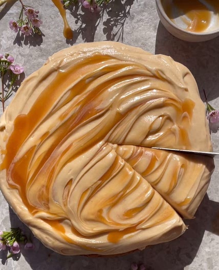 Vanilje og karamellkake